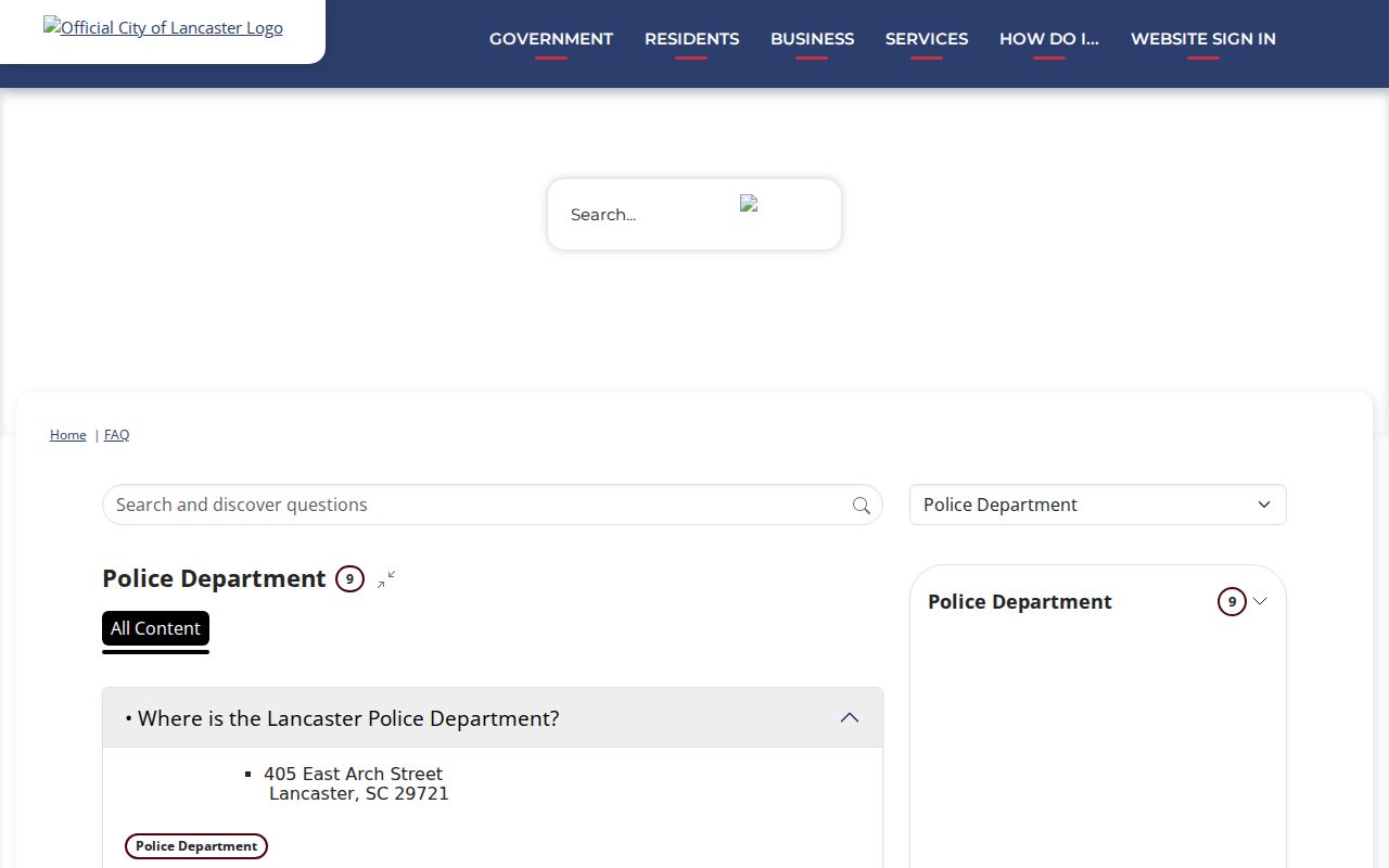 Lancaster County traffic warrant and Municipal Court public instructions
